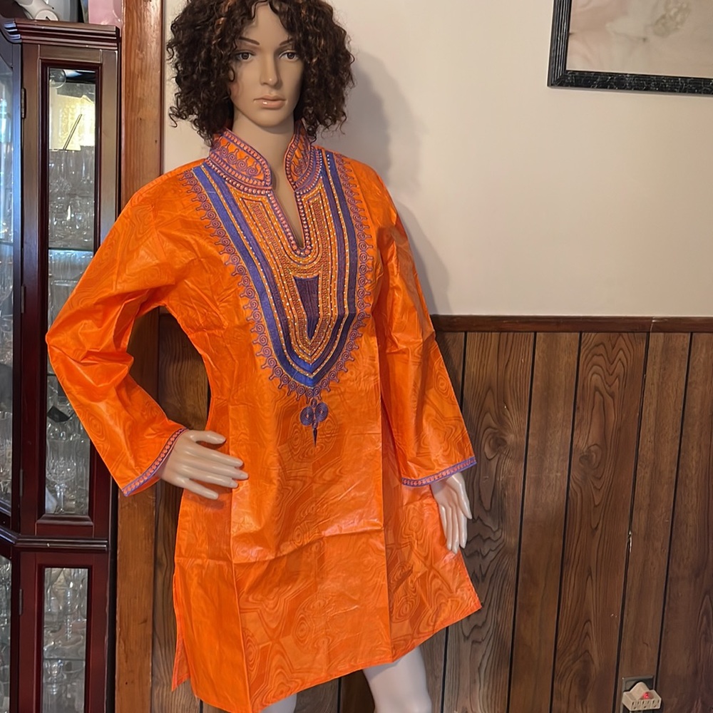 African Dashiki mini Dress